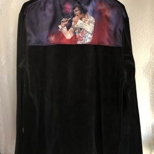 Elvis Presley zip up sweater!